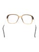 Christian Dior Black Tie 223 Square Eyeglasses