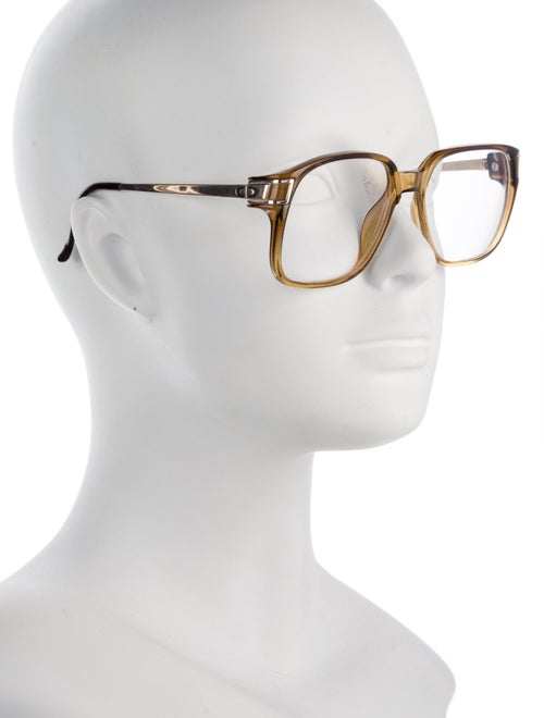 Christian Dior Black Tie 223 Square Eyeglasses