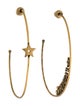 Christian Dior J'Adior Asymmetric Hoop Earrings