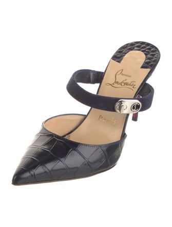 Christian Dior Leather Mules
