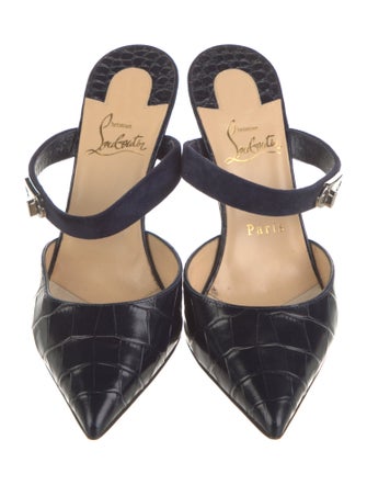 Christian Dior Leather Mules