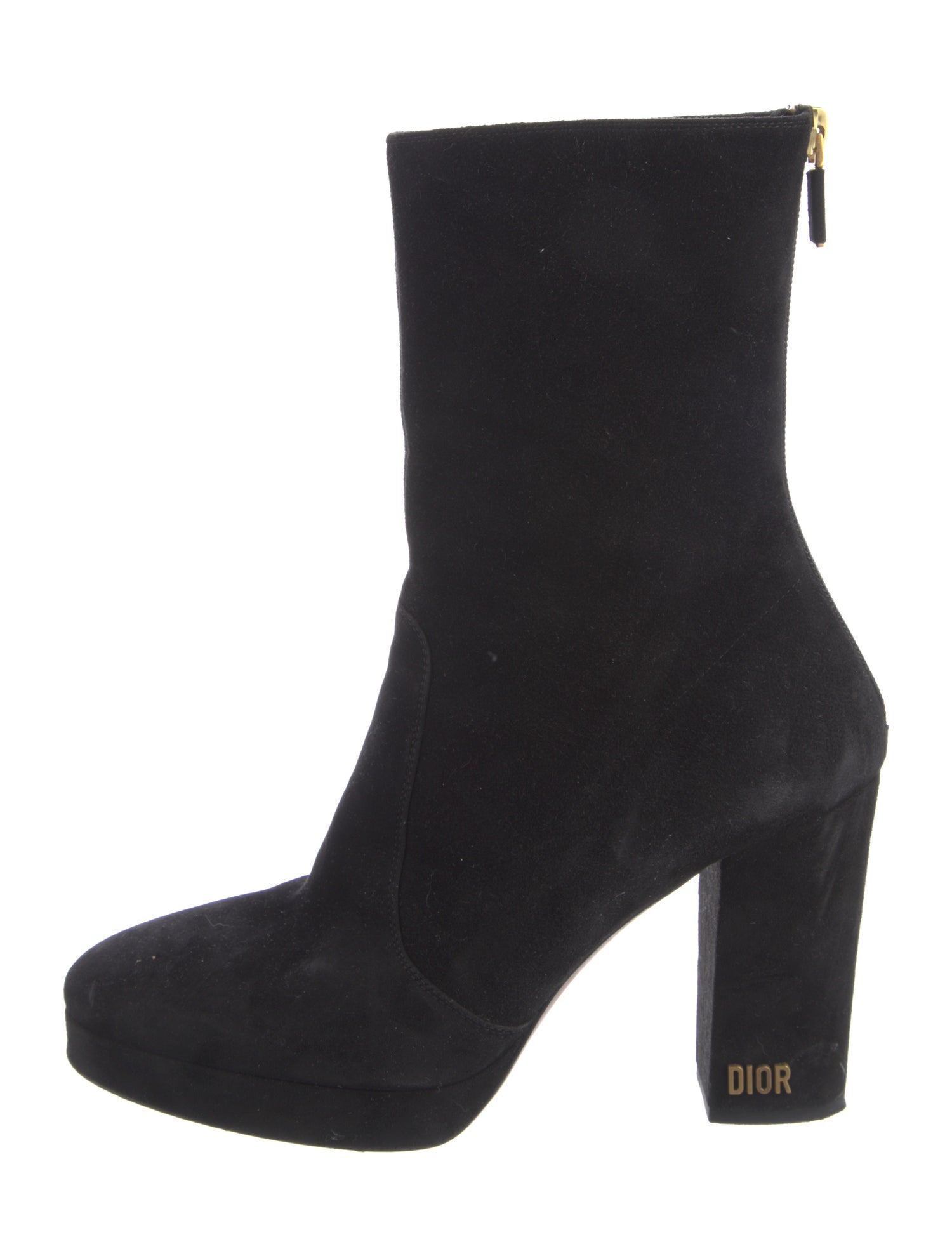 Christian Dior Suede Sock Boots
