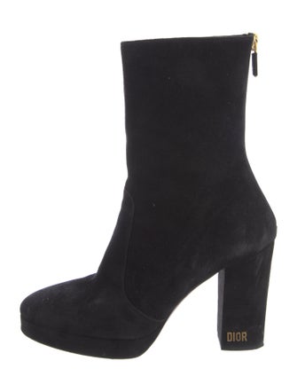 Christian Dior Suede Sock Boots