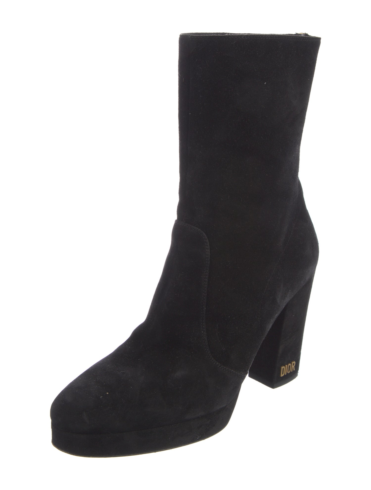 Christian Dior Suede Sock Boots