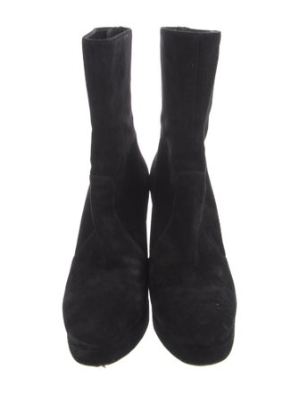 Christian Dior Suede Sock Boots