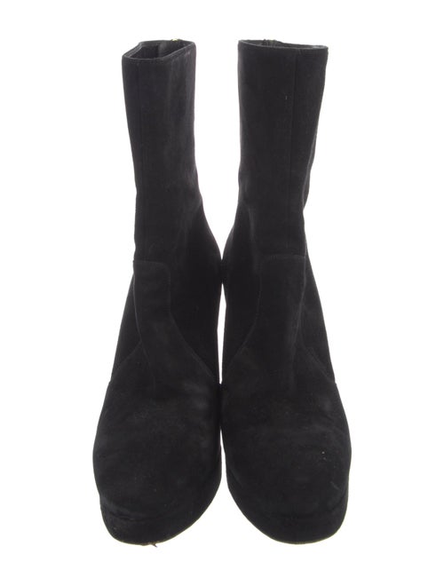 Christian Dior Suede Sock Boots