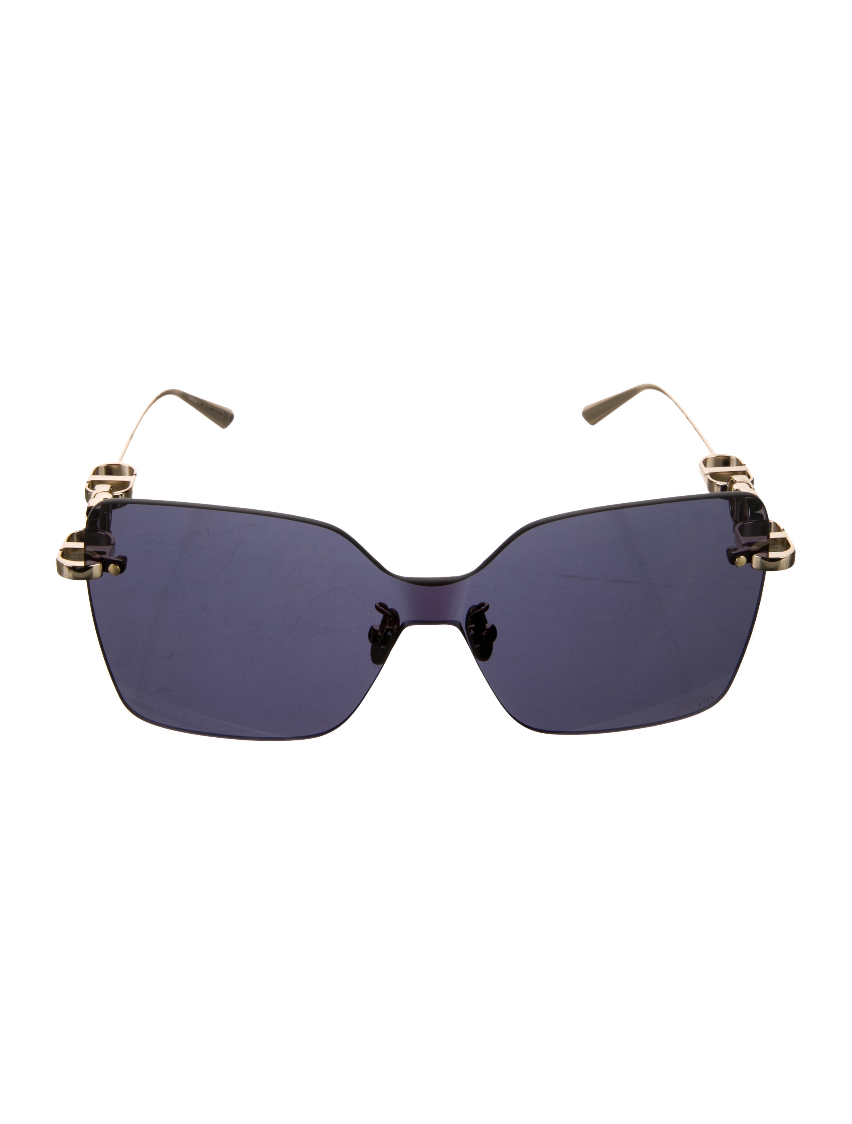 Christian Dior Oversize Tinted Sunglasses
