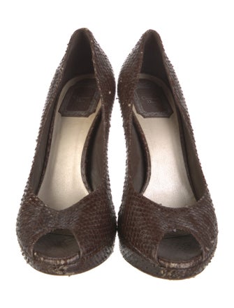 Christian Dior Snakeskin Pumps