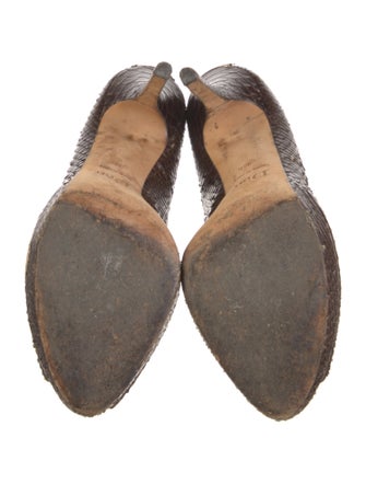 Christian Dior Snakeskin Pumps