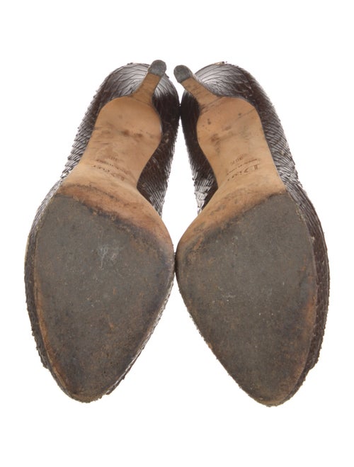 Christian Dior Snakeskin Pumps