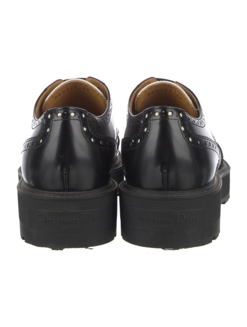 Christian Dior Bee Accent Leather Oxfords