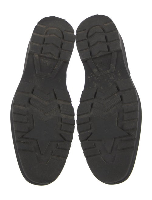 Christian Dior Bee Accent Leather Oxfords