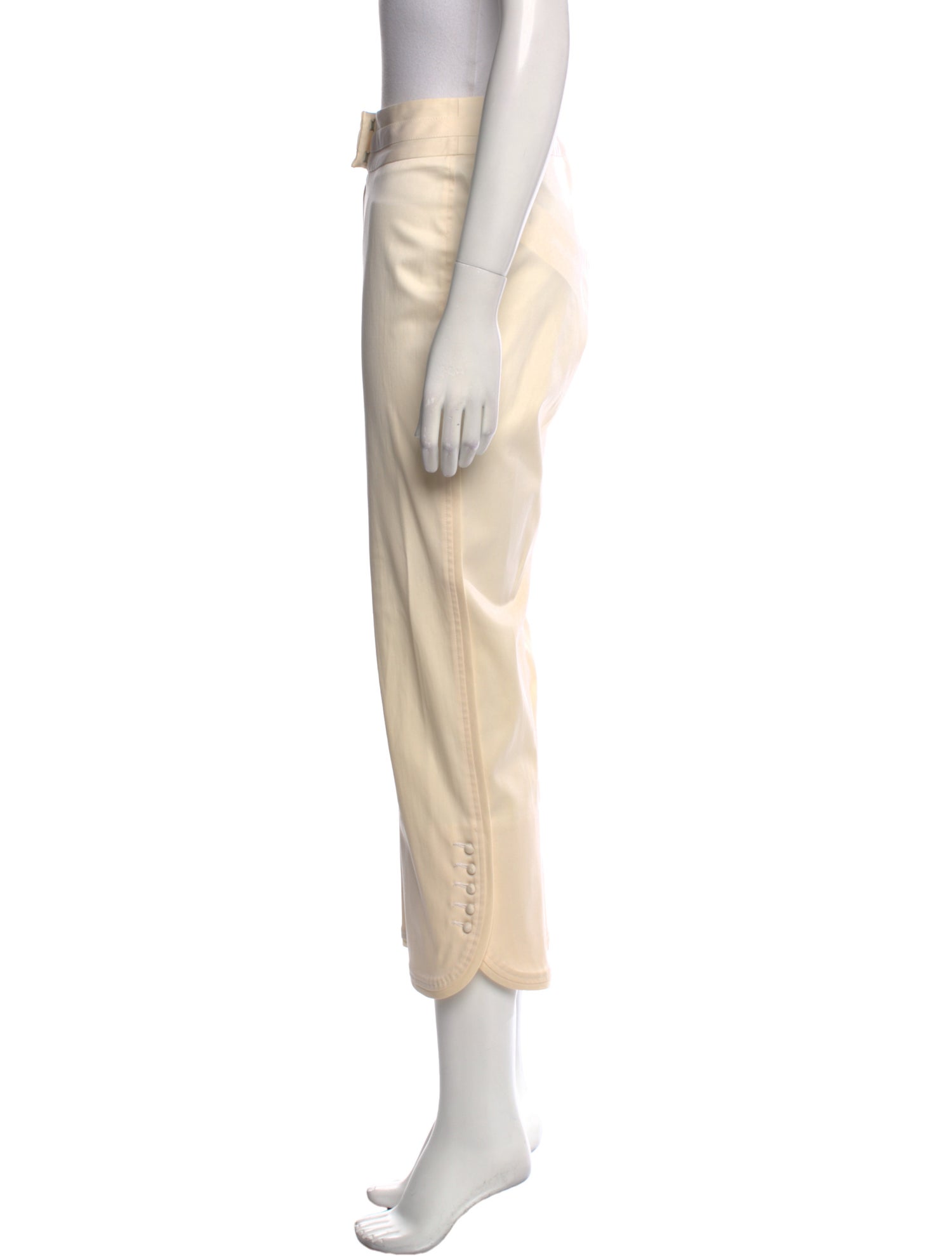 Christian Dior Wool Straight Leg Pants