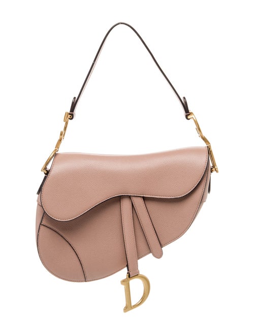 Christian Dior Leather Saddle Medium