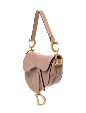 Christian Dior Leather Saddle Medium
