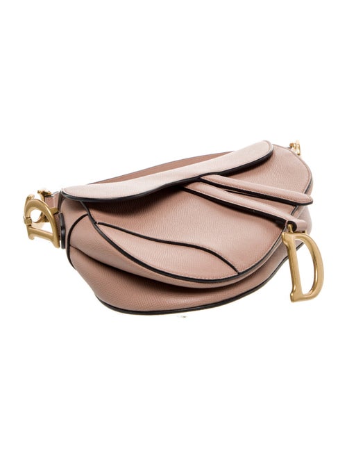Christian Dior Leather Saddle Medium