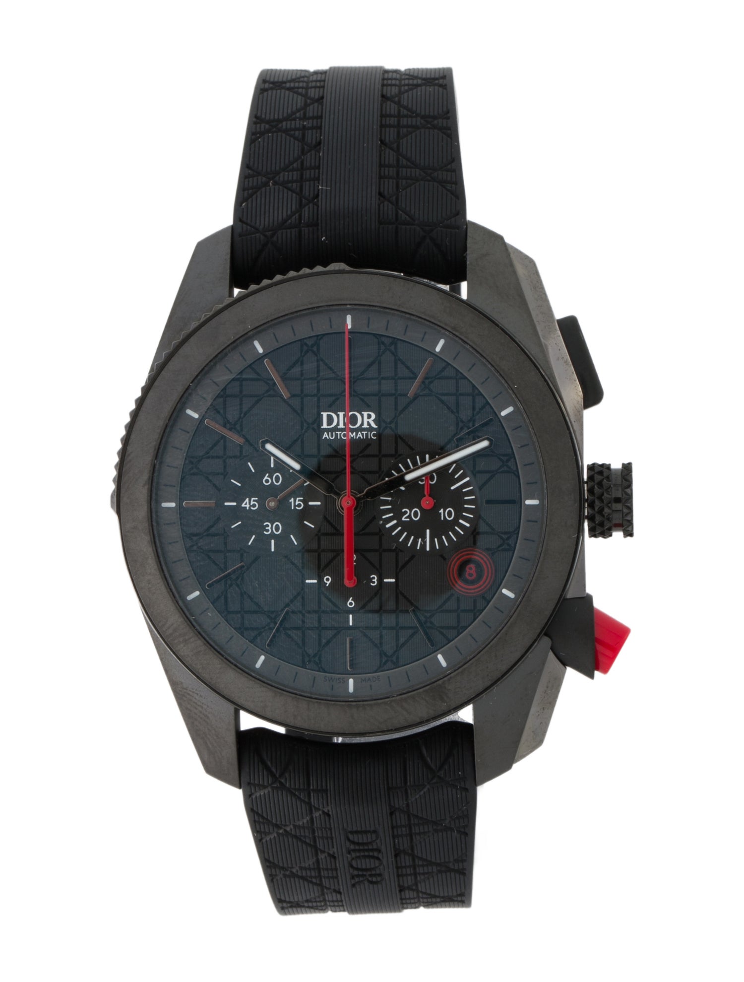 Christian Dior Chiffre Rouge Black Ultramatte Watch