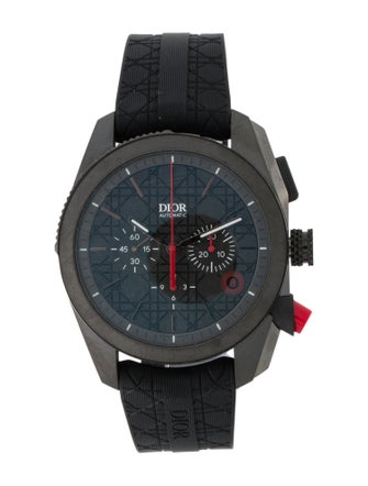 Christian Dior Chiffre Rouge Black Ultramatte Watch