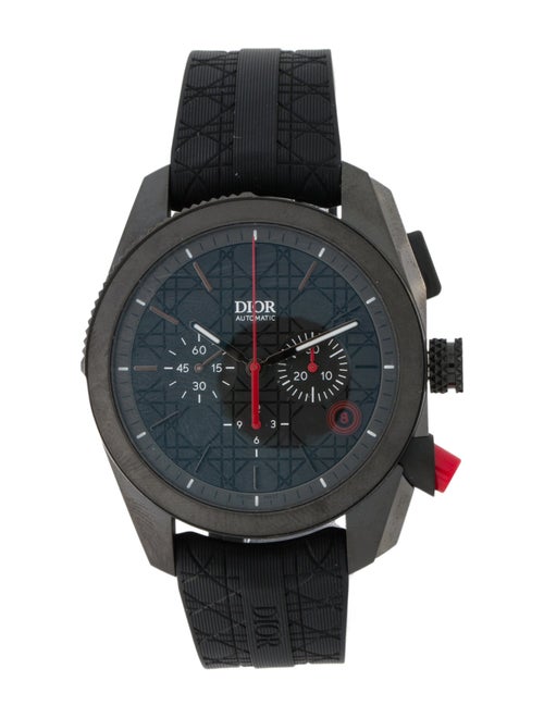 Christian Dior Chiffre Rouge Black Ultramatte Watch