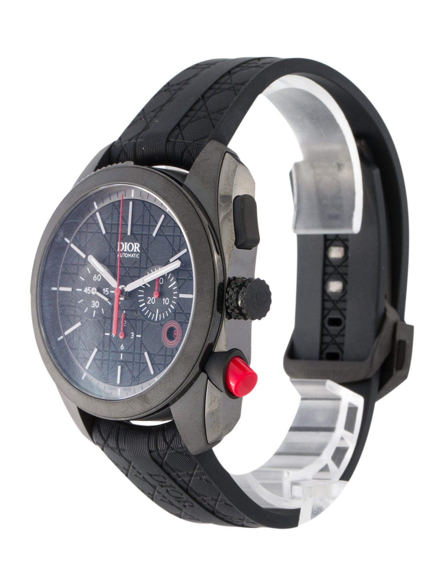 Christian Dior Chiffre Rouge Black Ultramatte Watch