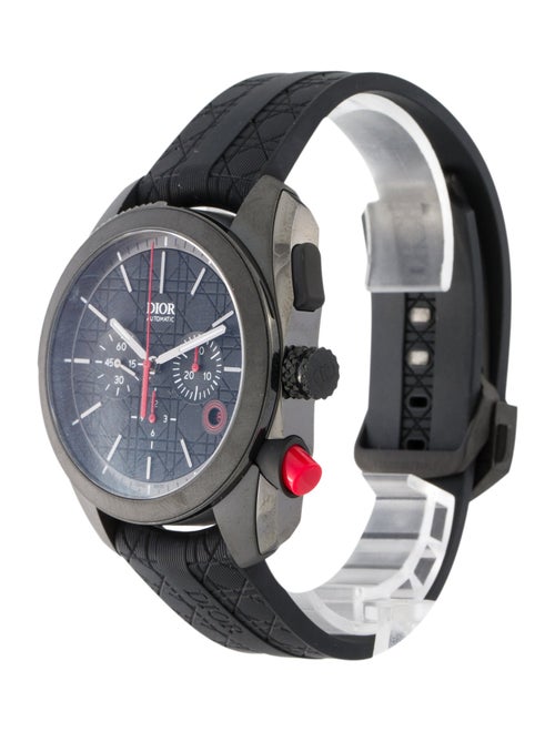 Christian Dior Chiffre Rouge Black Ultramatte Watch