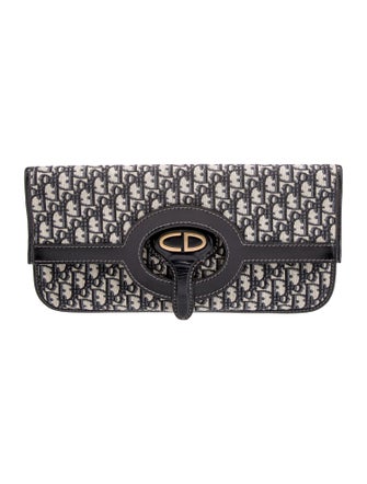 Christian Dior Oblique Jacquard Clutch