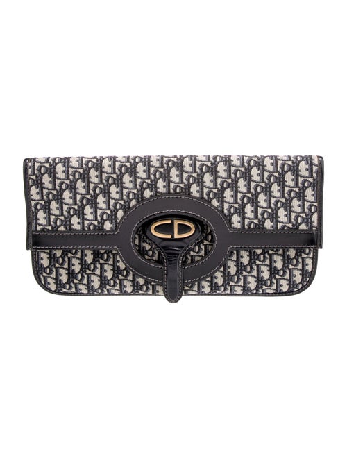 Christian Dior Oblique Jacquard Clutch