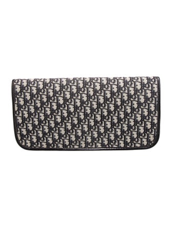 Christian Dior Oblique Jacquard Clutch