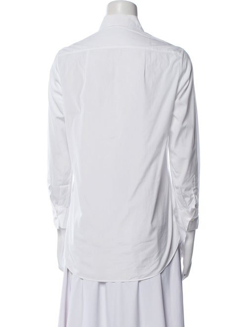 Christian Dior Long Sleeve Button-Up Top