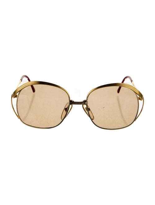 Christian Dior Oversize Mirrored Sunglasses