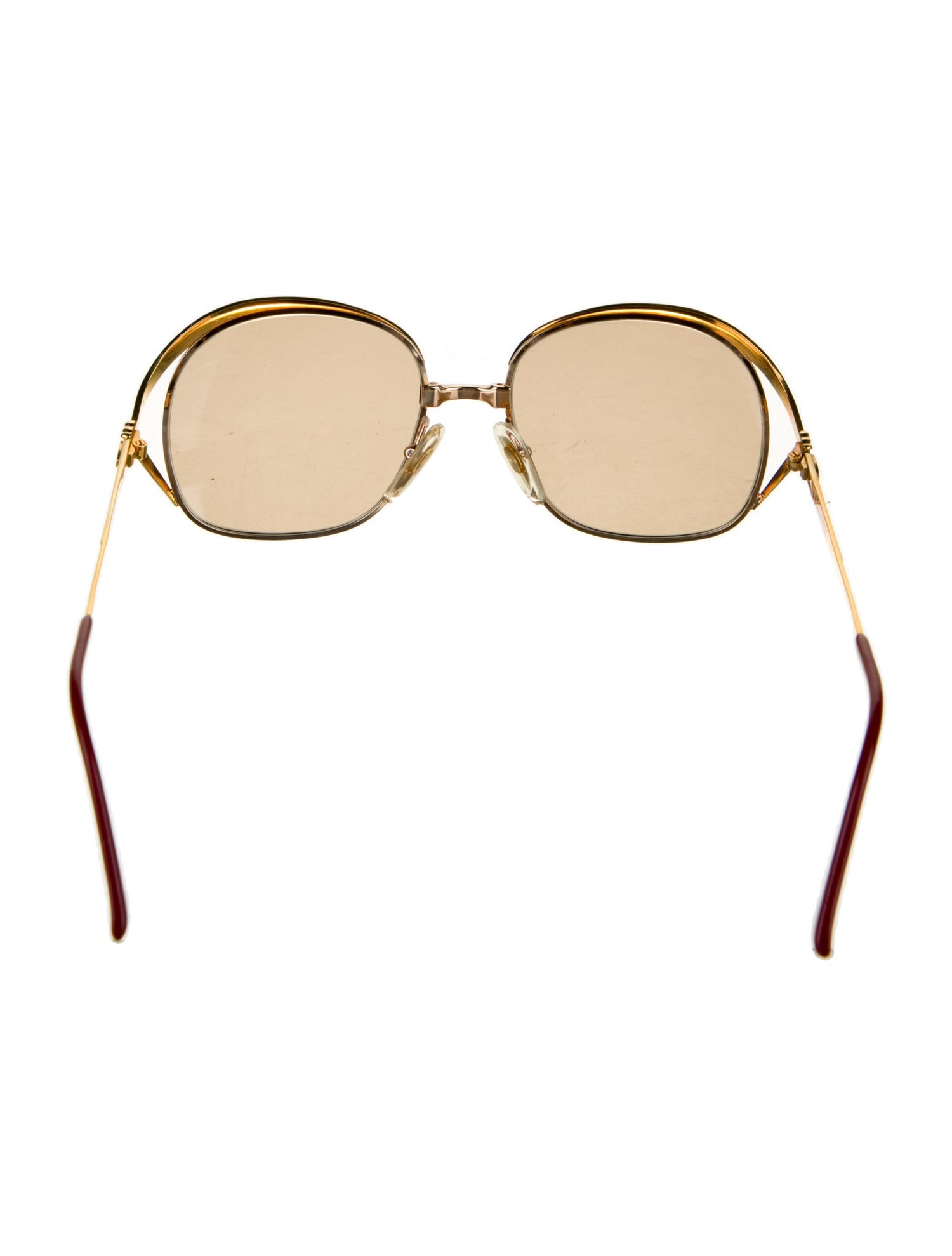 Christian Dior Oversize Mirrored Sunglasses