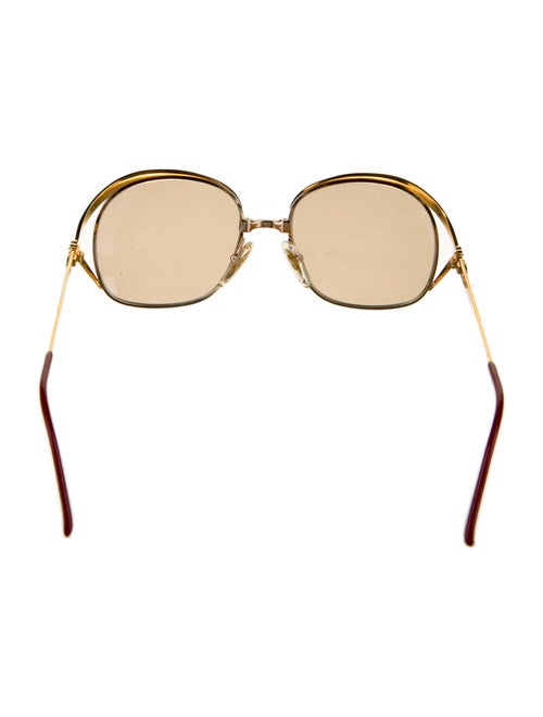Christian Dior Oversize Mirrored Sunglasses