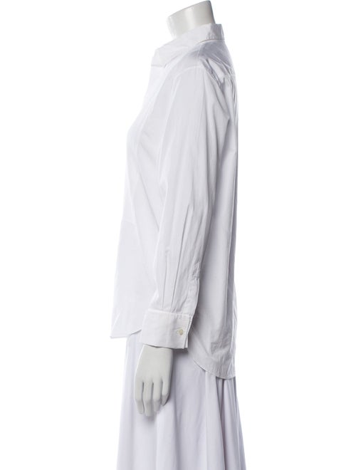 Christian Dior Long Sleeve Button-Up Top
