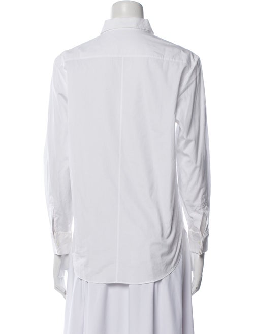 Christian Dior Long Sleeve Button-Up Top