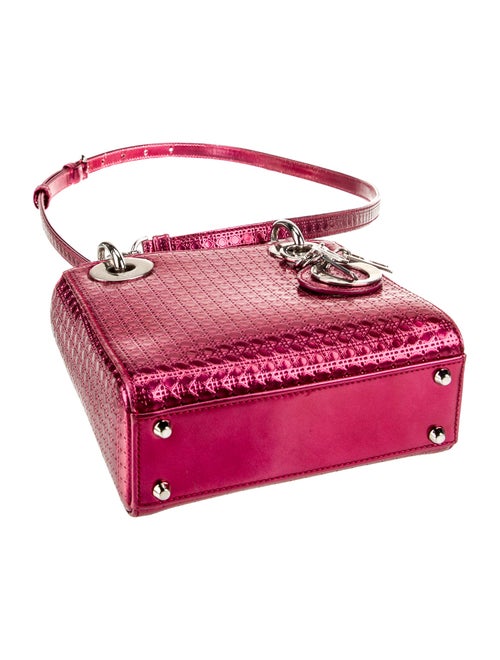 Christian Dior Patent Leather Lady Dior Mini