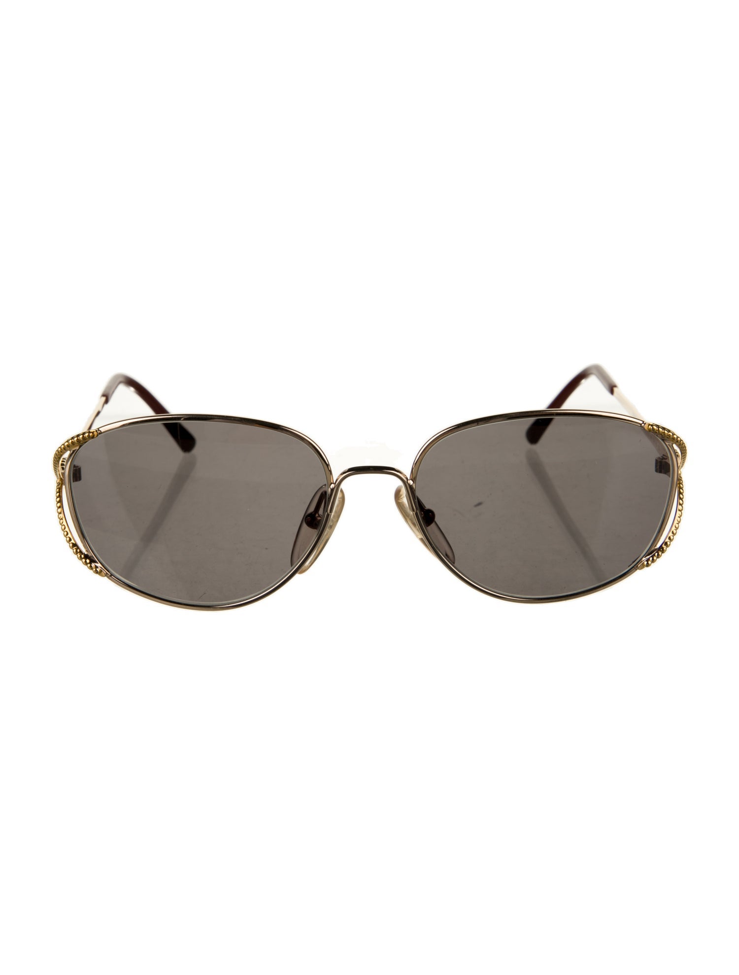 Christian Dior Round Tinted Sunglasses