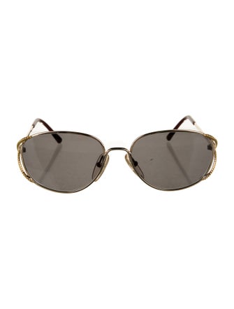 Christian Dior Round Tinted Sunglasses