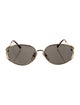 Christian Dior Round Tinted Sunglasses