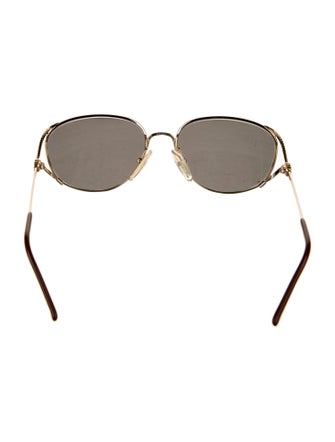 Christian Dior Round Tinted Sunglasses