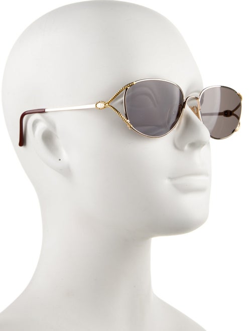Christian Dior Round Tinted Sunglasses