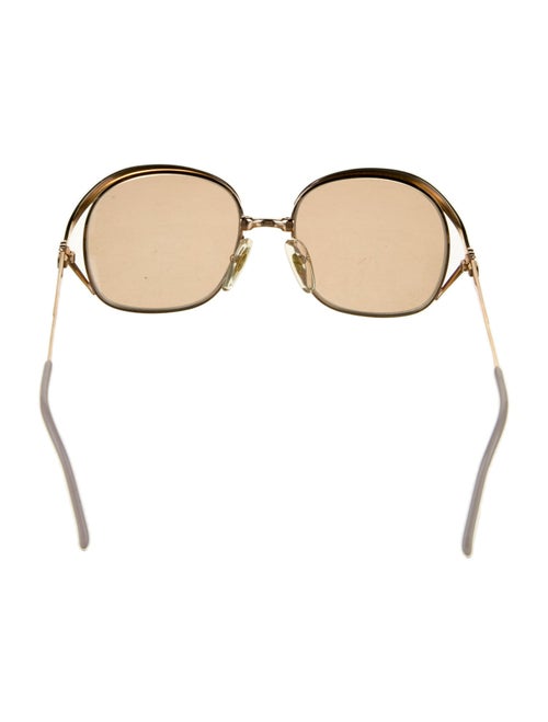 Christian Dior Round Tinted Sunglasses