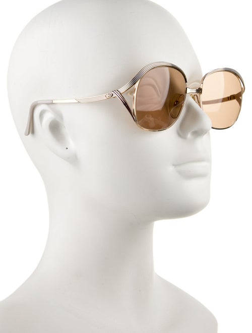 Christian Dior Round Tinted Sunglasses