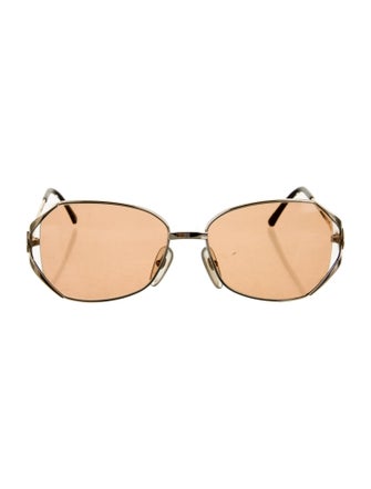 Christian Dior Round Tinted Sunglasses