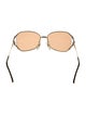 Christian Dior Round Tinted Sunglasses