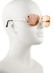 Christian Dior Round Tinted Sunglasses