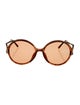 Christian Dior Oversize Tinted Sunglasses