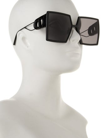 Christian Dior Oversize Tinted Sunglasses