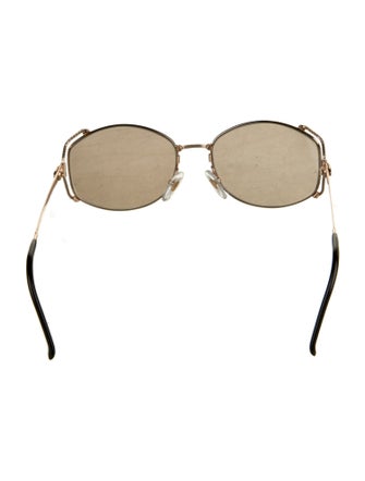 Christian Dior Aviator Tinted Sunglasses