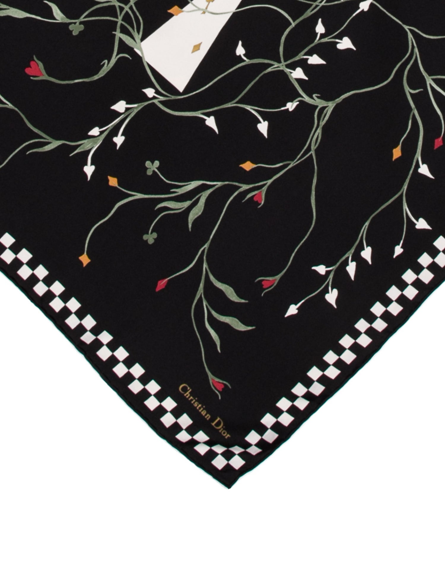 Christian Dior Silk Printed Scarf