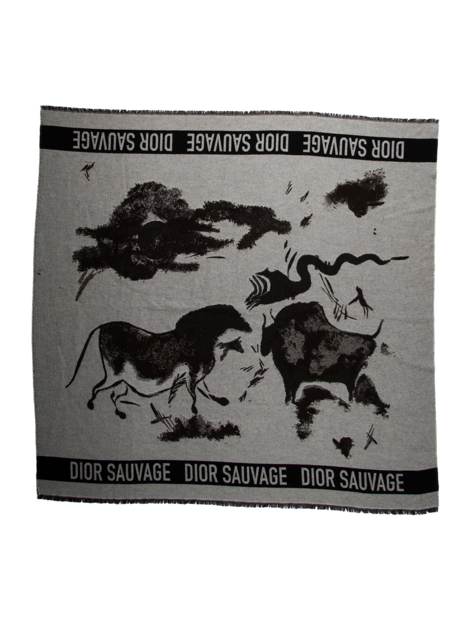 Christian Dior Sauvage Throw Blanket